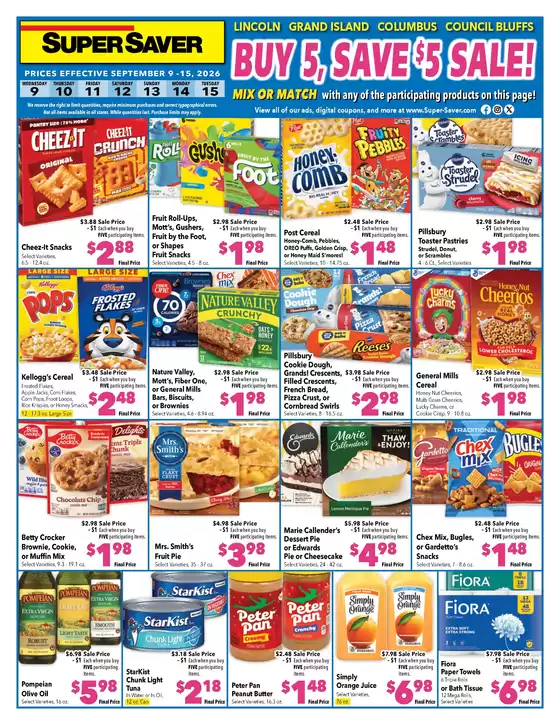 Super Saver catalogue | Exclusive deals and bargains | 2026-09-09T00:00:00.000Z - 2026-09-15T00:00:00.000Z