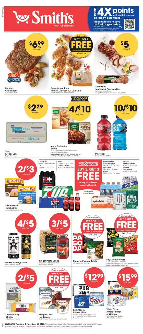 Smith's catalogue | Discover attractive offers | 2026-09-09T00:00:00.000Z - 2026-09-15T00:00:00.000Z