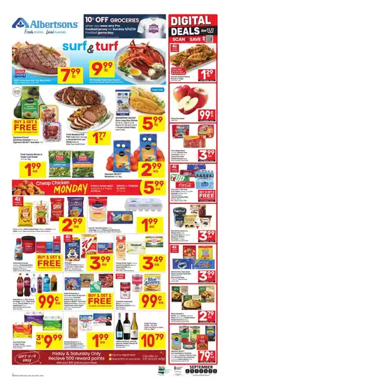 Albertsons catalogue in Richardson TX | Top offers for smart savers | 2026-09-09T00:00:00.000Z - 2026-09-15T00:00:00.000Z