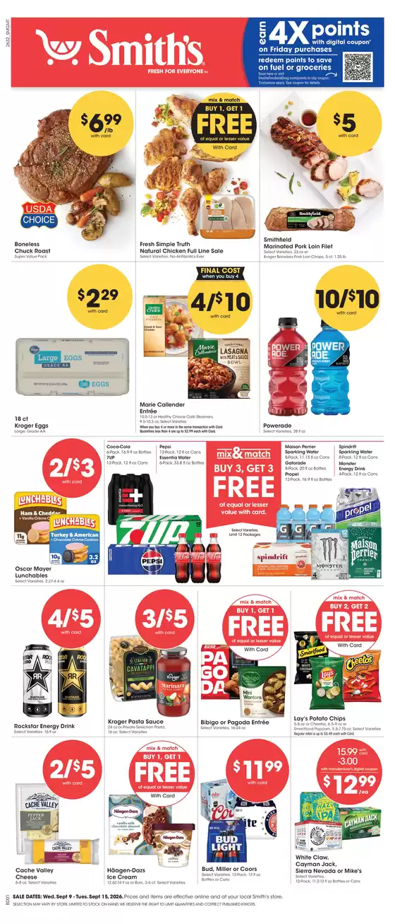 Smith's catalogue | Save now with our deals | 2026-09-09T00:00:00.000Z - 2026-09-15T00:00:00.000Z