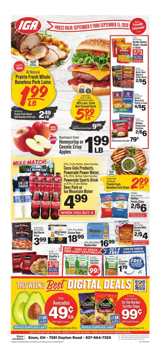 IGA catalogue | Great offer for all customers | 2026-09-09T00:00:00.000Z - 2026-09-15T00:00:00.000Z
