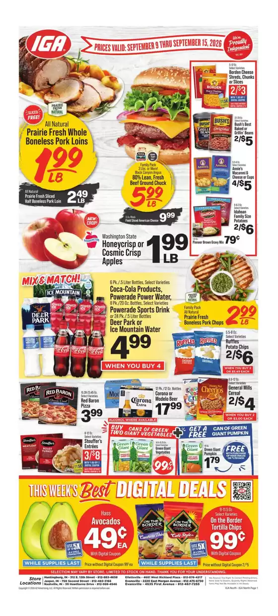 IGA catalogue | Top deals and discounts | 2026-09-09T00:00:00.000Z - 2026-09-15T00:00:00.000Z