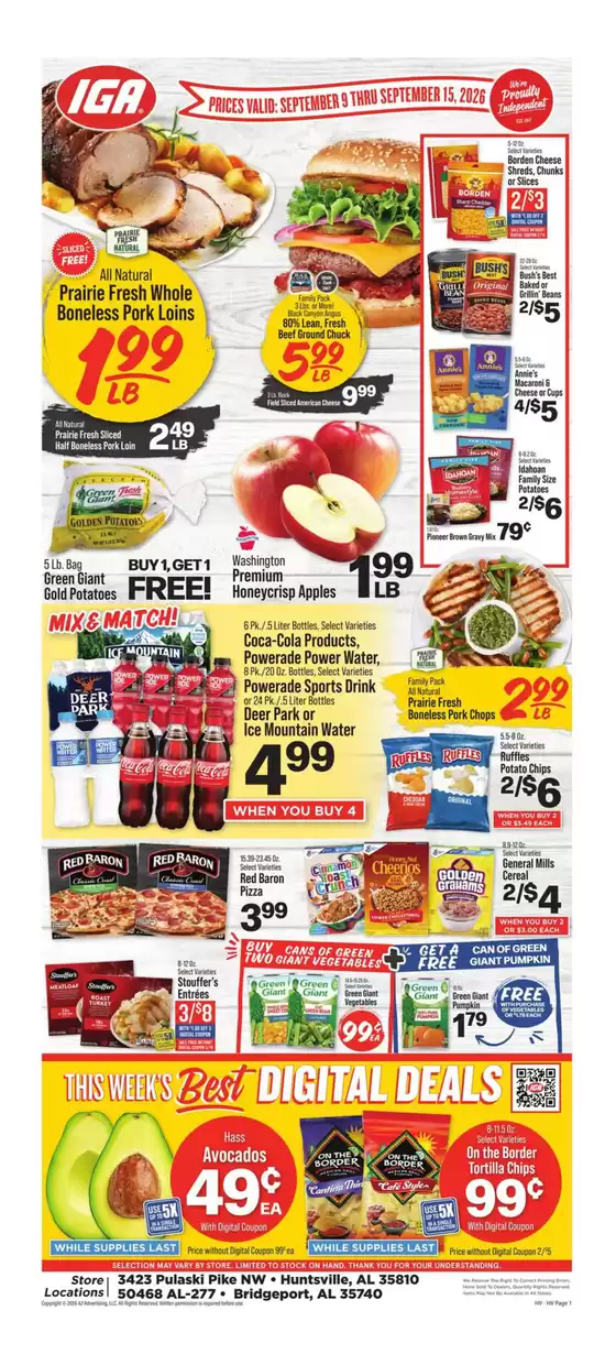 IGA catalogue | Great offer for bargain hunters | 2026-09-09T00:00:00.000Z - 2026-09-15T00:00:00.000Z