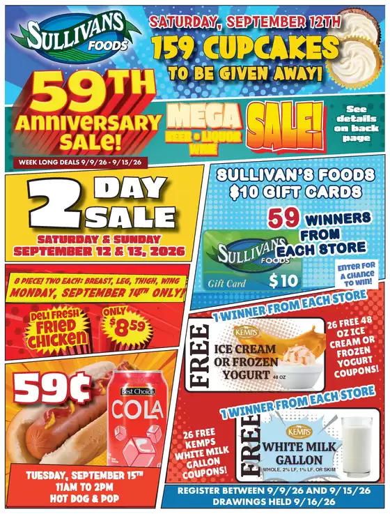 Sullivan's Foods catalogue | Discover attractive offers | 2026-09-09T00:00:00.000Z - 2026-09-15T00:00:00.000Z