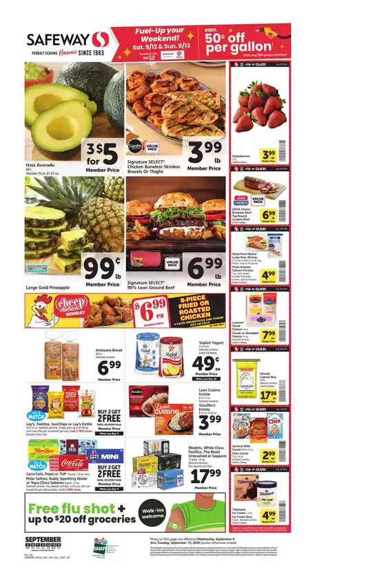 Safeway catalogue | Our best bargains | 2026-09-09T00:00:00.000Z - 2026-09-15T00:00:00.000Z
