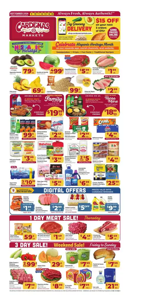 Cardenas catalogue | Current bargains and offers | 2026-09-09T00:00:00.000Z - 2026-09-15T00:00:00.000Z