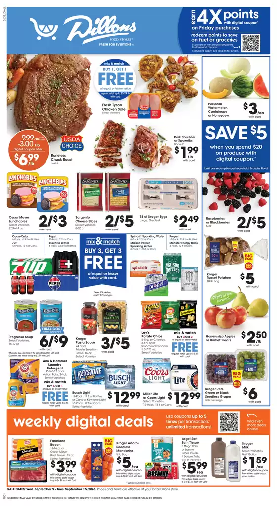 Dillons catalogue | Discounts and promotions | 2026-09-09T00:00:00.000Z - 2026-09-15T00:00:00.000Z