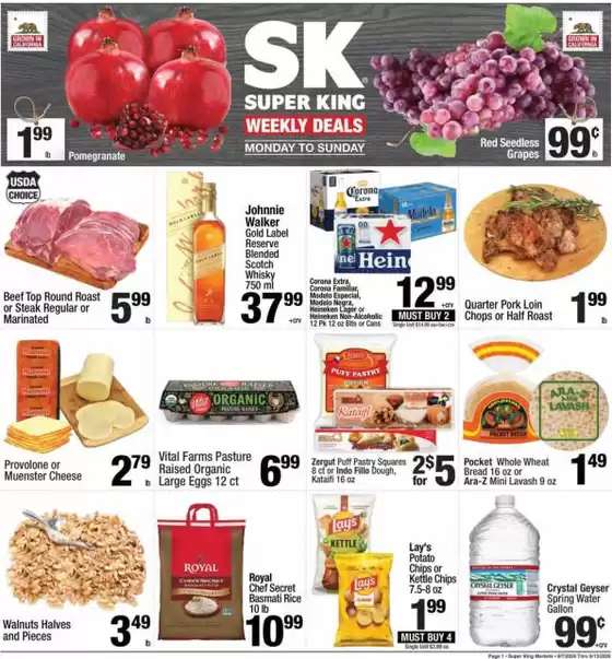 Super King Markets catalogue | Attractive special offers for everyone | 2026-09-07T00:00:00.000Z - 2026-09-13T00:00:00.000Z