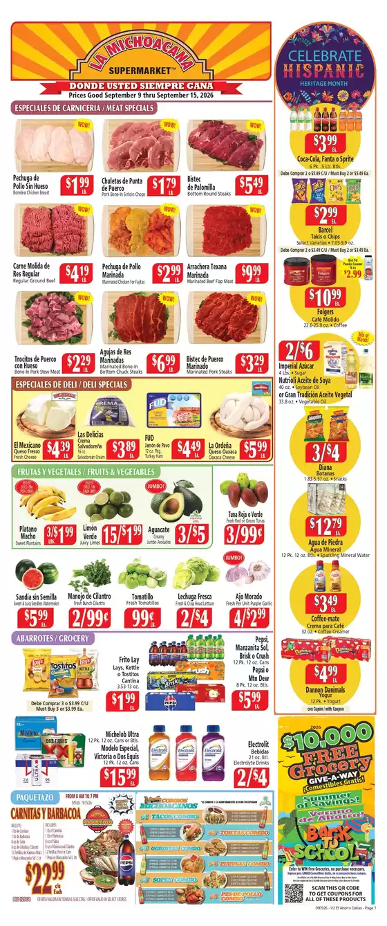 El Ahorro catalogue | Discounts and promotions | 2026-09-09T00:00:00.000Z - 2026-09-15T00:00:00.000Z