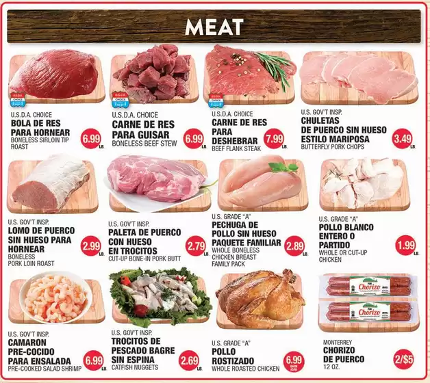 Carnicerias Jimenez catalogue in Aurora IL | Discover attractive offers | 2026-09-09T00:00:00.000Z - 2026-09-23T00:00:00.000Z
