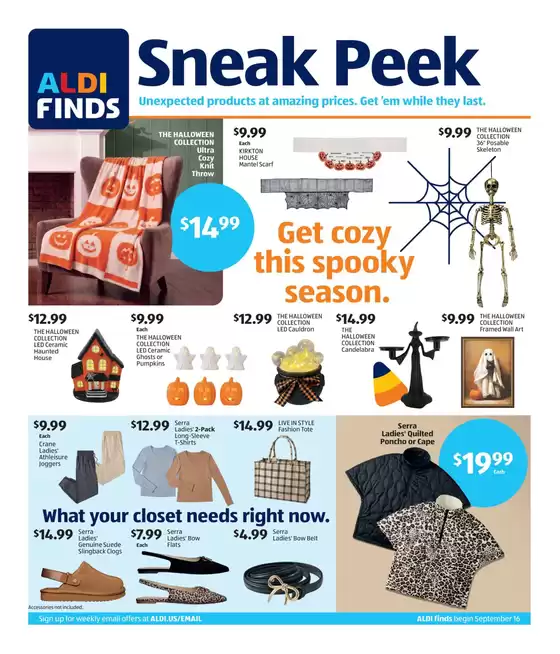 Aldi catalogue | In Store Ad | 2026-09-16T00:00:00.000Z - 2026-09-22T00:00:00.000Z