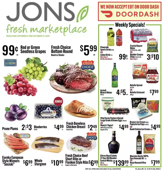 Jons International catalogue | Our best offers for you | 2026-09-09T00:00:00.000Z - 2026-09-15T00:00:00.000Z
