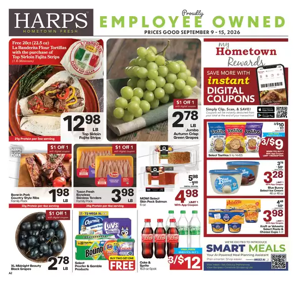 Harp's Market catalogue | Harp's Market weekly ad | 2026-09-09T00:00:00.000Z - 2026-09-15T00:00:00.000Z
