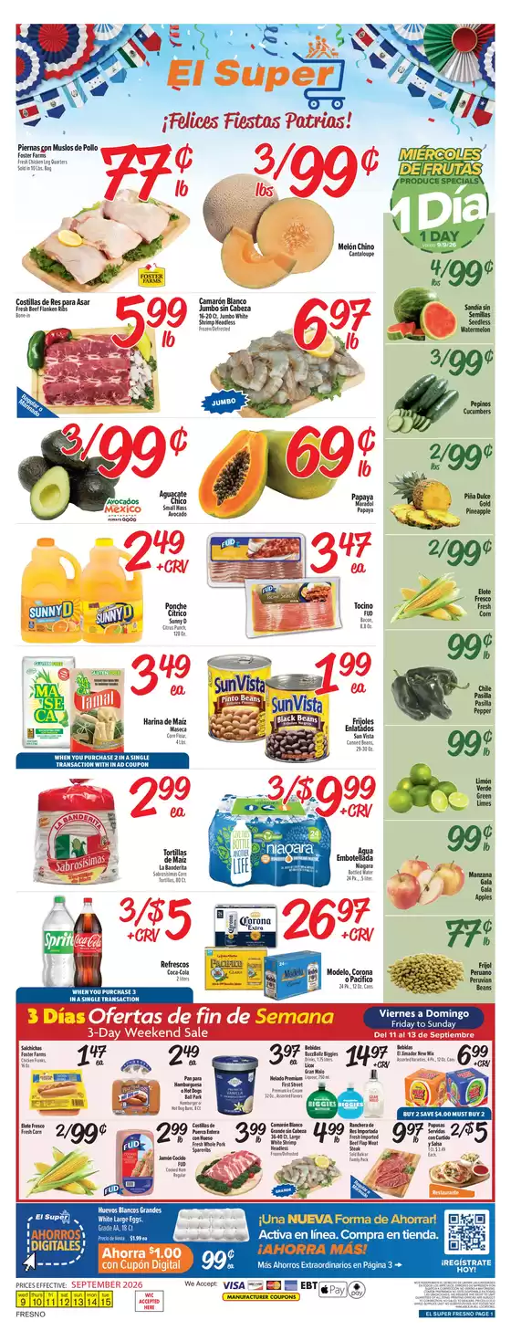 El Super catalogue | Top offers for all bargain hunters | 2026-09-09T00:00:00.000Z - 2026-09-15T00:00:00.000Z