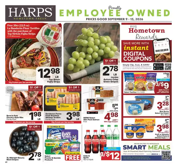 Harp's Market catalogue | Our best offers for you | 2026-09-09T00:00:00.000Z - 2026-09-15T00:00:00.000Z