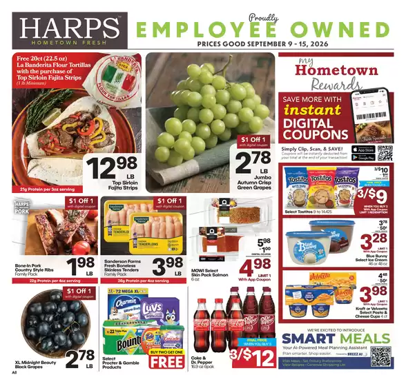 Harp's Market catalogue | Great offer for all customers | 2026-09-09T00:00:00.000Z - 2026-09-15T00:00:00.000Z