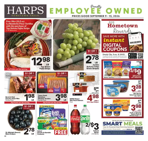 Harp's Market catalogue | Current special promotions | 2026-09-09T00:00:00.000Z - 2026-09-15T00:00:00.000Z