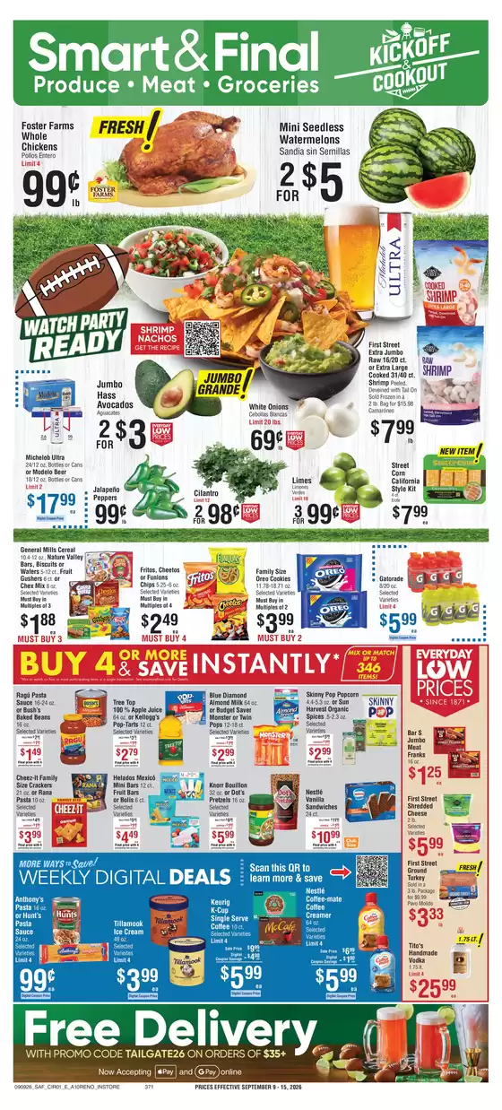 Smart & Final catalogue | Great offer for all customers | 2026-09-09T00:00:00.000Z - 2026-09-10T00:00:00.000Z