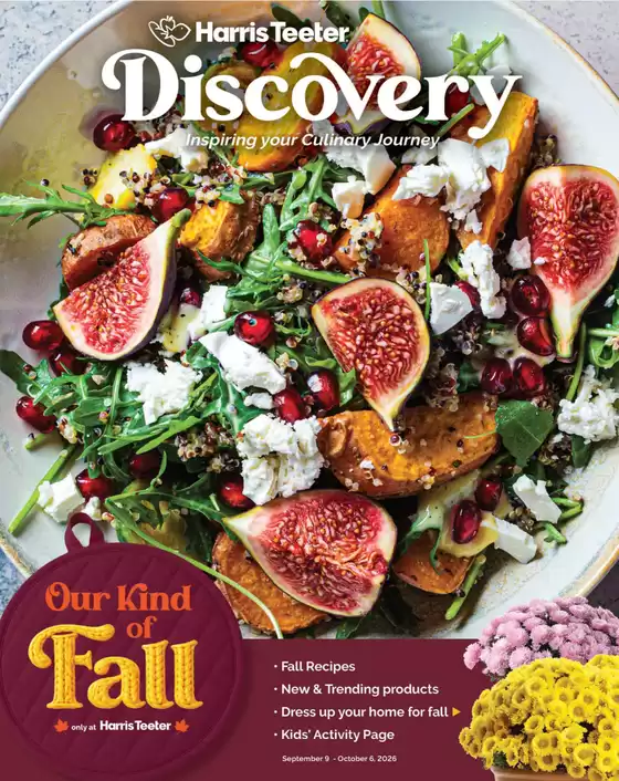 Harris Teeter catalogue in Marlow Heights MD | Monthly Ad | 2026-09-09T00:00:00.000Z - 2026-10-06T00:00:00.000Z