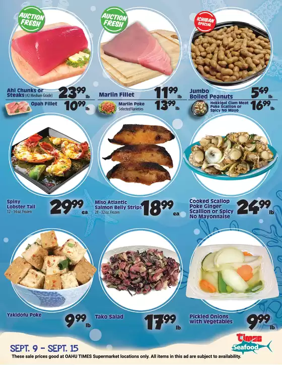 Times Supermarkets catalogue | Seafood Specials | 2026-09-09T00:00:00.000Z - 2026-09-15T00:00:00.000Z