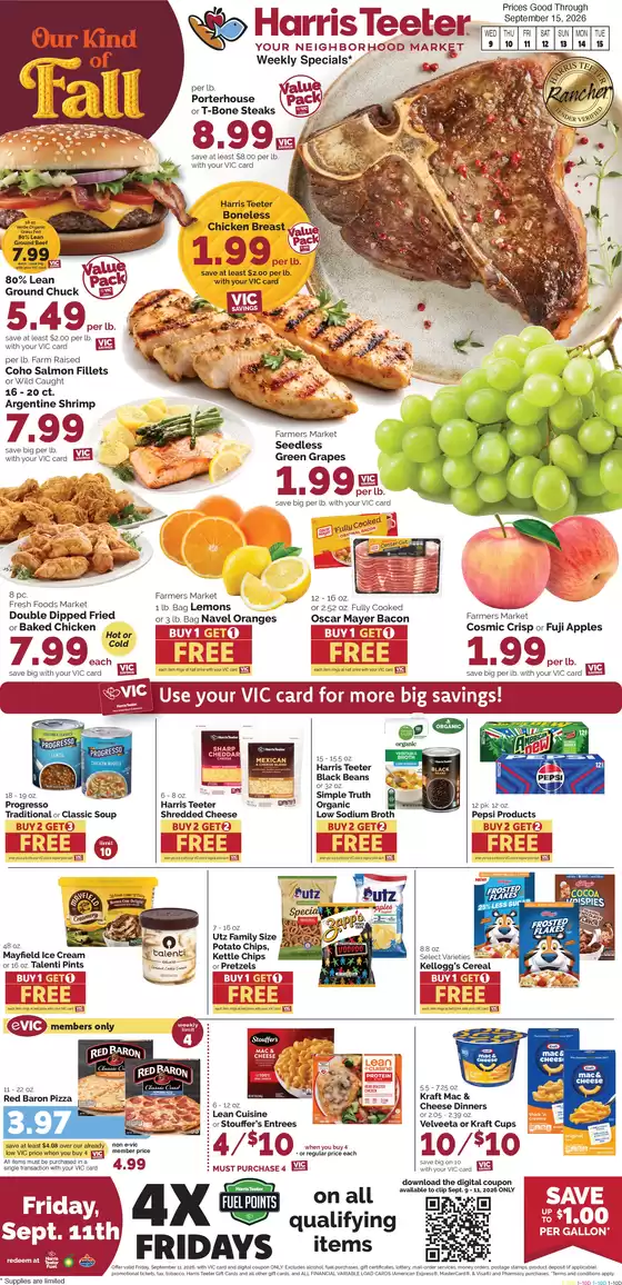 Harris Teeter catalogue in Marlow Heights MD | Top offers for smart savers | 2026-09-09T00:00:00.000Z - 2026-09-15T00:00:00.000Z