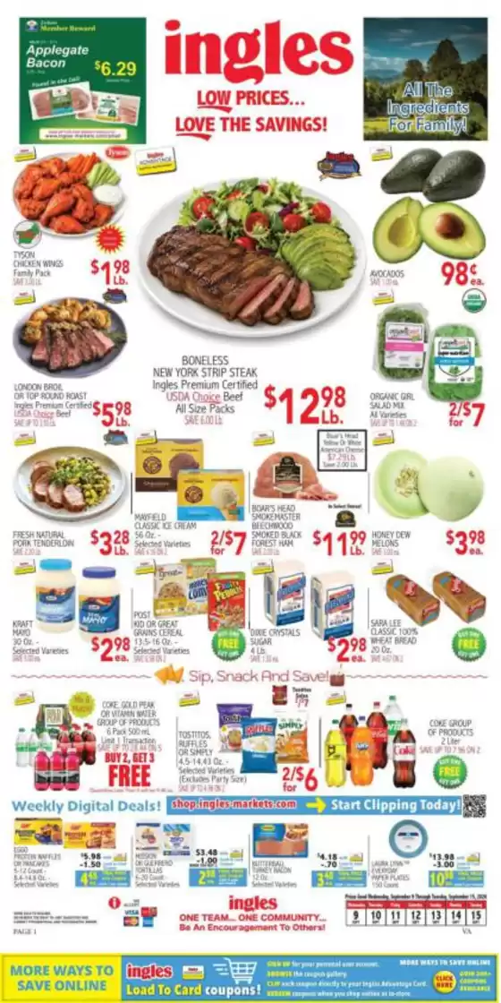 Ingles Markets catalogue | Wide range of offers | 2026-09-09T00:00:00.000Z - 2026-09-15T00:00:00.000Z