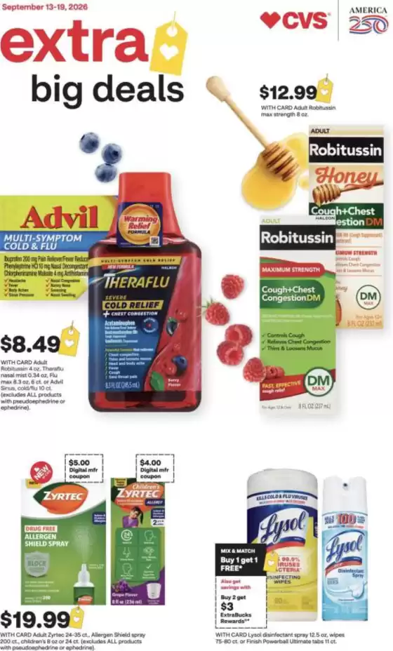 CVS Health catalogue in Stanton CA | Top deals and discounts | 2026-09-13T00:00:00.000Z - 2026-09-19T00:00:00.000Z
