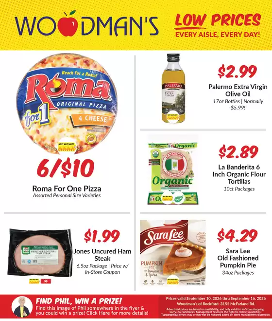 Woodman's catalogue | Current special promotions | 2026-09-10T00:00:00.000Z - 2026-09-16T00:00:00.000Z