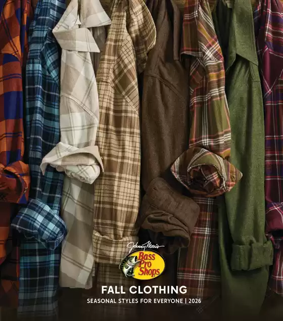 Cabela's catalogue | Fall Clothing 26 | 2026-09-01T00:00:00.000Z - 2026-11-30T00:00:00.000Z