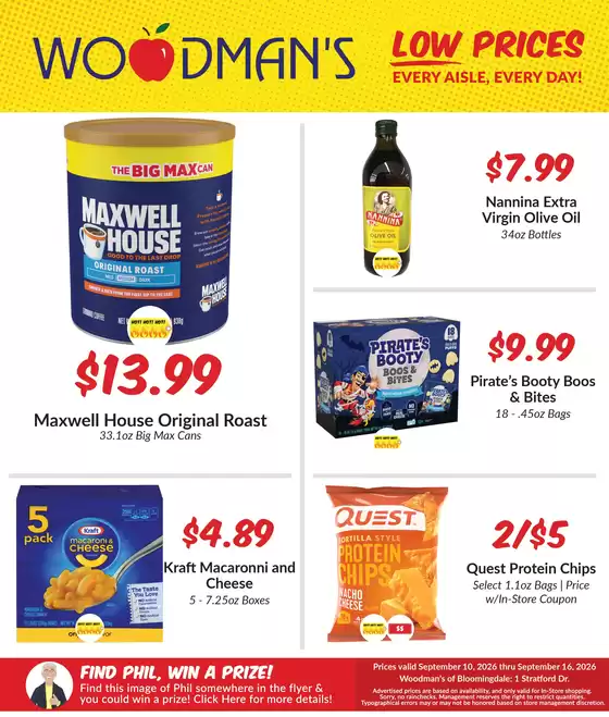 Woodman's catalogue in West Chicago IL | New offers to discover | 2026-09-10T00:00:00.000Z - 2026-09-16T00:00:00.000Z