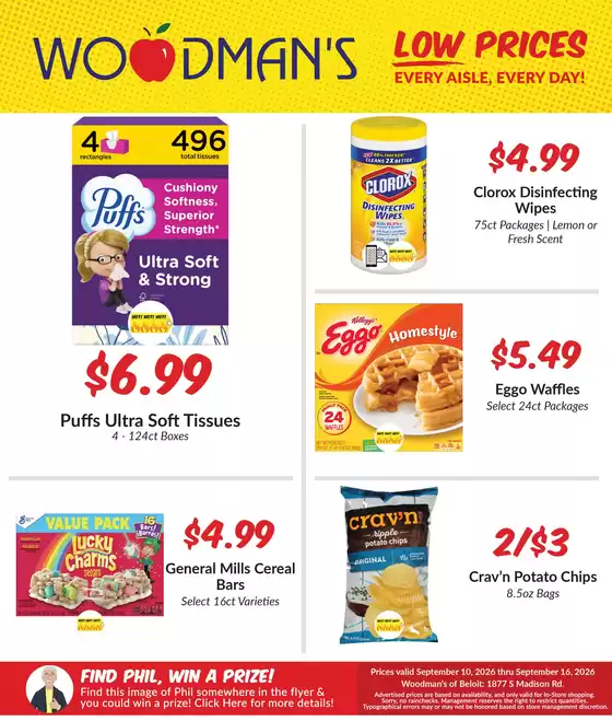 Woodman's catalogue in Loves Park IL | Current deals and offers | 2026-09-10T00:00:00.000Z - 2026-09-16T00:00:00.000Z