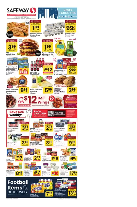 Safeway catalogue | Exclusive deals and bargains | 2026-09-11T00:00:00.000Z - 2026-09-17T00:00:00.000Z