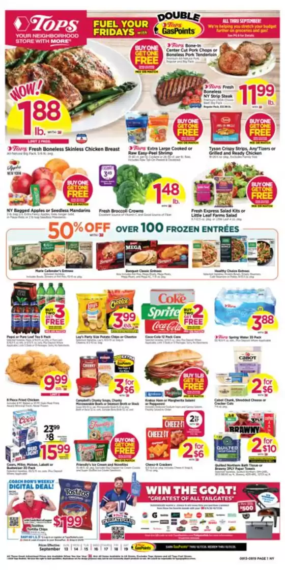 Tops catalogue in Dunkirk NY | Top offers for all bargain hunters | 2026-09-13T00:00:00.000Z - 2026-09-19T00:00:00.000Z