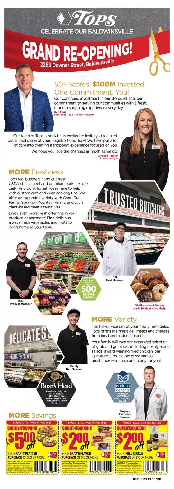Tops catalogue | Celebrating More Freshness, Variety & Savings | 2026-09-13T00:00:00.000Z - 2026-09-19T00:00:00.000Z