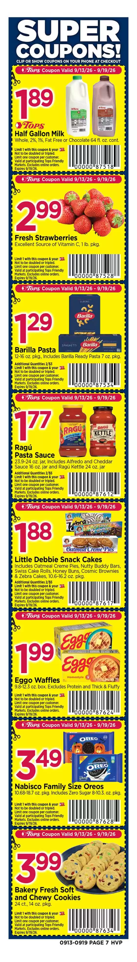 Tops catalogue | Exclusive bargains | 2026-09-13T00:00:00.000Z - 2026-09-19T00:00:00.000Z
