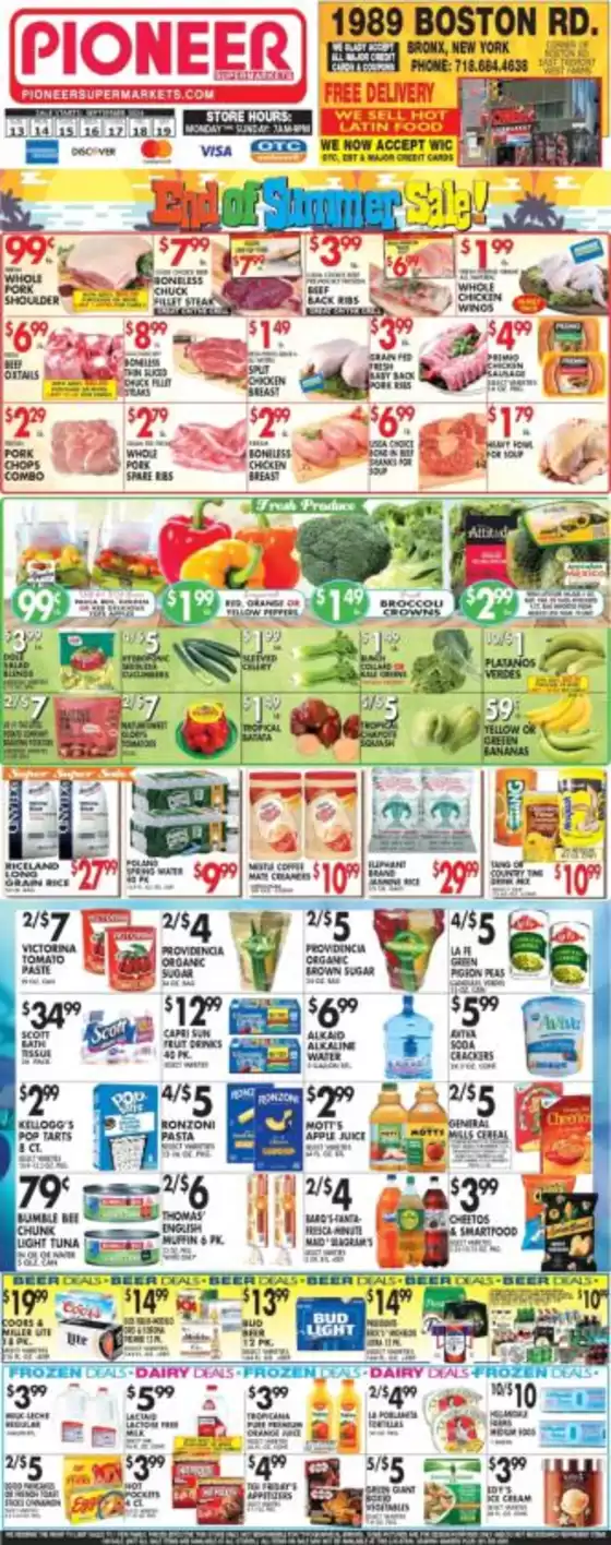 Pioneer Supermarkets catalogue in Hollis NY | Great discounts on selected products | 2026-09-13T00:00:00.000Z - 2026-09-19T00:00:00.000Z