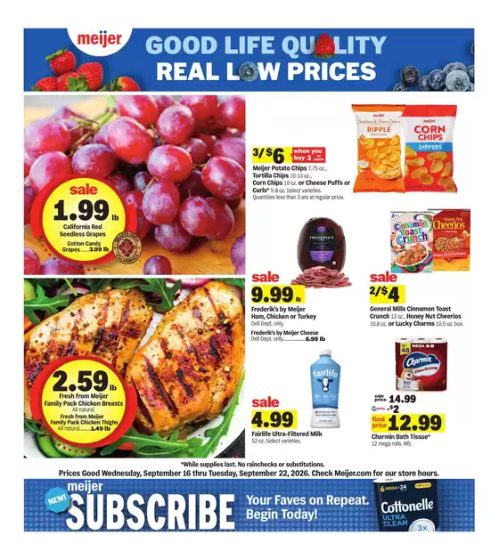 Meijer catalogue | Current special promotions | 2026-09-16T00:00:00.000Z - 2026-09-22T00:00:00.000Z