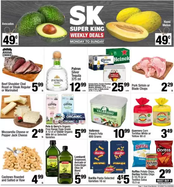 Super King Markets catalogue | Exclusive deals and bargains | 2026-09-14T00:00:00.000Z - 2026-09-20T00:00:00.000Z