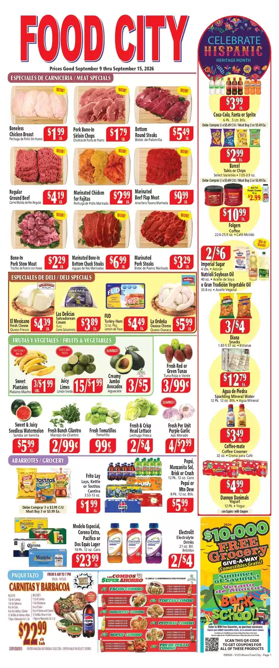 El Ahorro catalogue | Great offer for bargain hunters | 2026-09-09T00:00:00.000Z - 2026-09-15T00:00:00.000Z