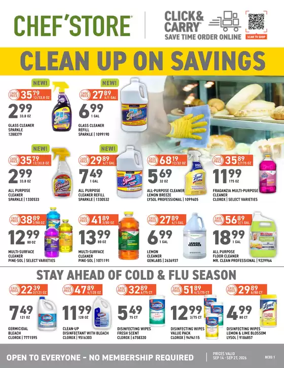 Chef'Store catalogue in Salem OR | Top deals for all customers | 2026-09-14T00:00:00.000Z - 2026-09-27T00:00:00.000Z