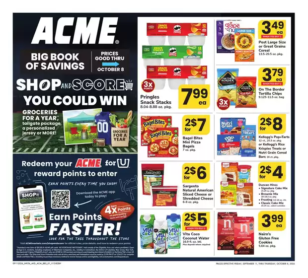 ACME catalogue in Cream Ridge NJ | Acme Markets - BBS | 2026-09-11T00:00:00.000Z - 2026-10-08T00:00:00.000Z