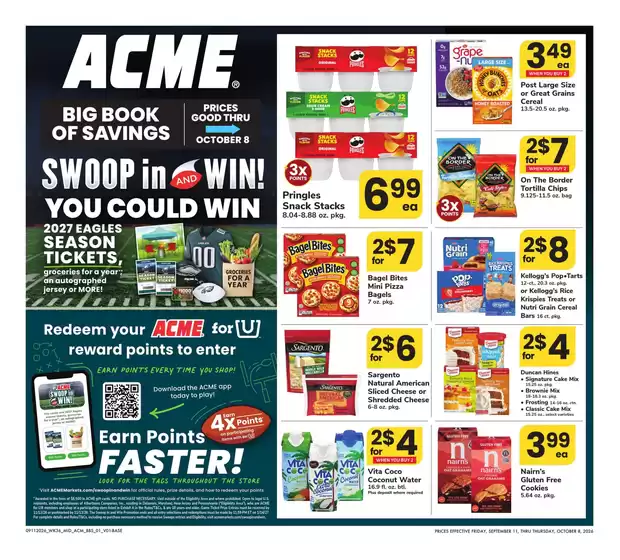 ACME catalogue in Collegeville PA | Acme Markets - BBS | 2026-09-11T00:00:00.000Z - 2026-10-08T00:00:00.000Z
