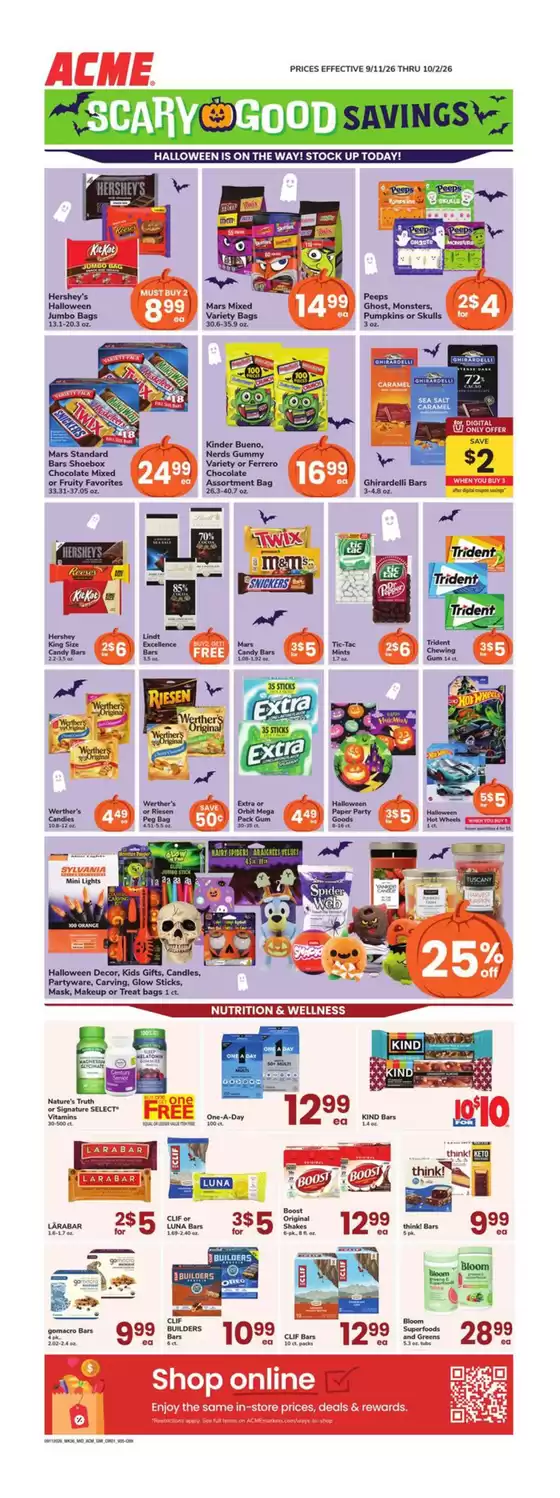 ACME catalogue | Acme Markets - GMI | 2026-09-11T00:00:00.000Z - 2026-10-02T00:00:00.000Z