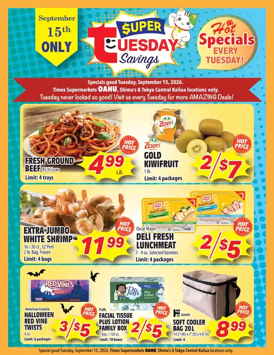 Times Supermarkets catalogue | Super Tuesday Savings | 2026-09-15T00:00:00.000Z - 2026-09-15T00:00:00.000Z
