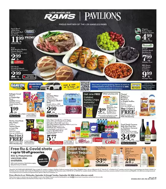 Pavilions catalogue in Capistrano Beach CA | Weekly Ad | 2026-09-16T00:00:00.000Z - 2026-09-22T00:00:00.000Z