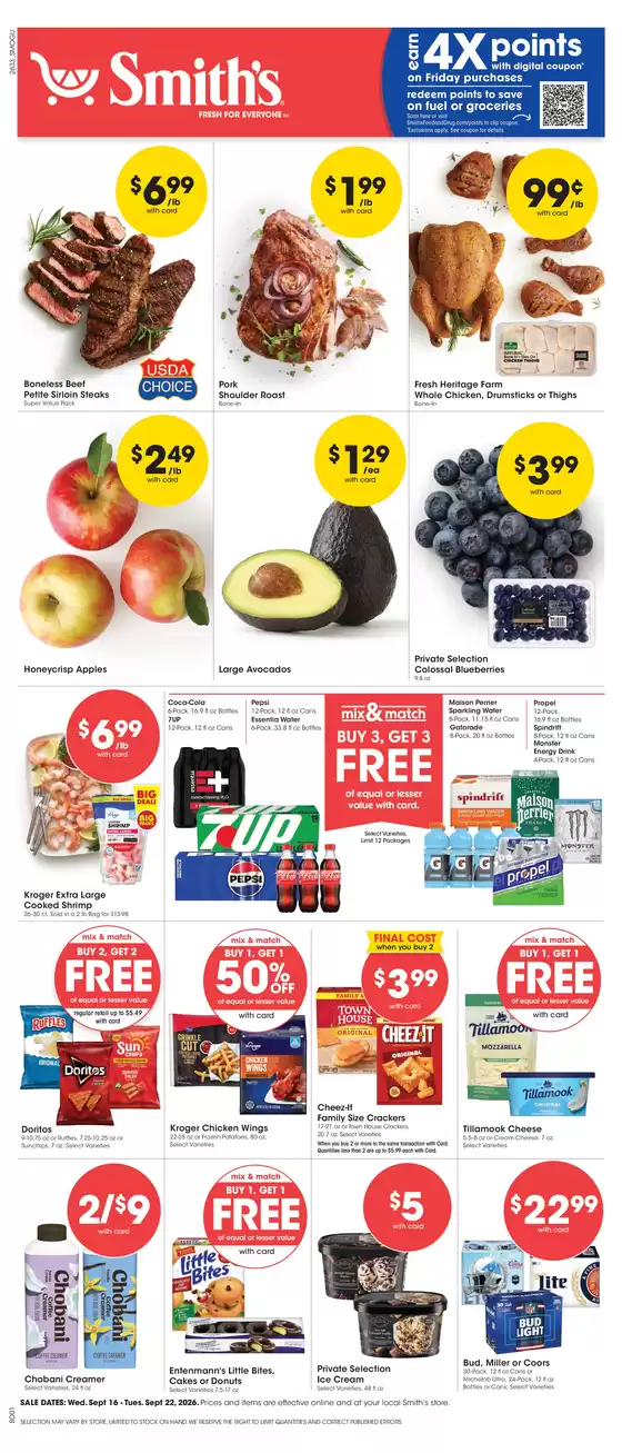 Smith's catalogue in Henderson NV | Top deals for all customers | 2026-09-16T00:00:00.000Z - 2026-09-22T00:00:00.000Z