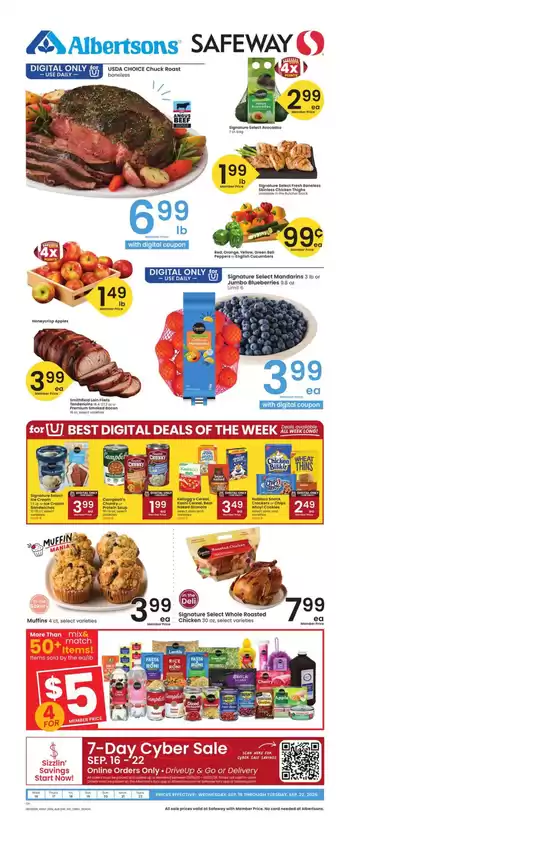 Albertsons catalogue | Current bargains and offers | 2026-09-16T00:00:00.000Z - 2026-09-22T00:00:00.000Z