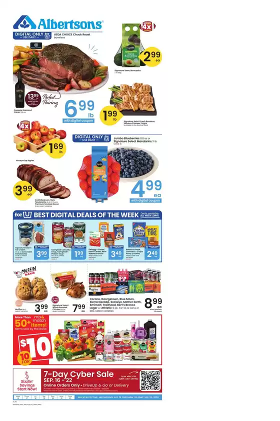 Albertsons catalogue | Exclusive bargains | 2026-09-16T00:00:00.000Z - 2026-09-22T00:00:00.000Z