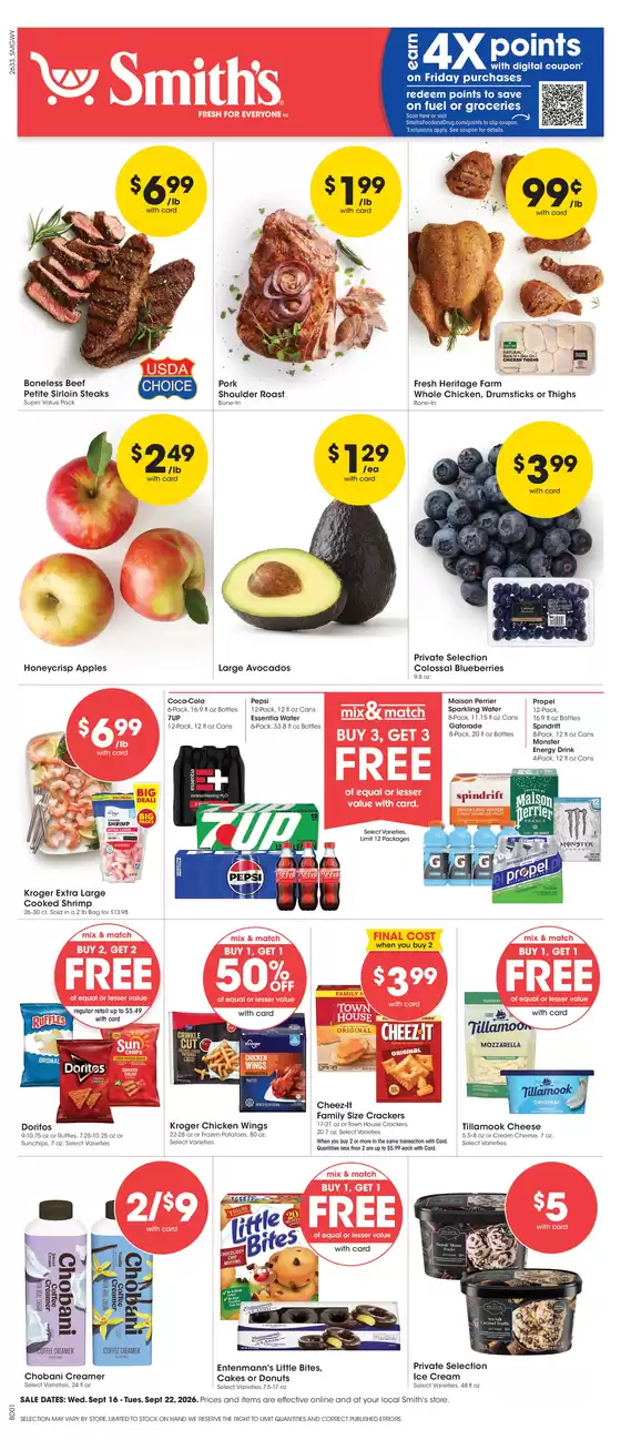 Smith's catalogue | Our best offers for you | 2026-09-16T00:00:00.000Z - 2026-09-22T00:00:00.000Z