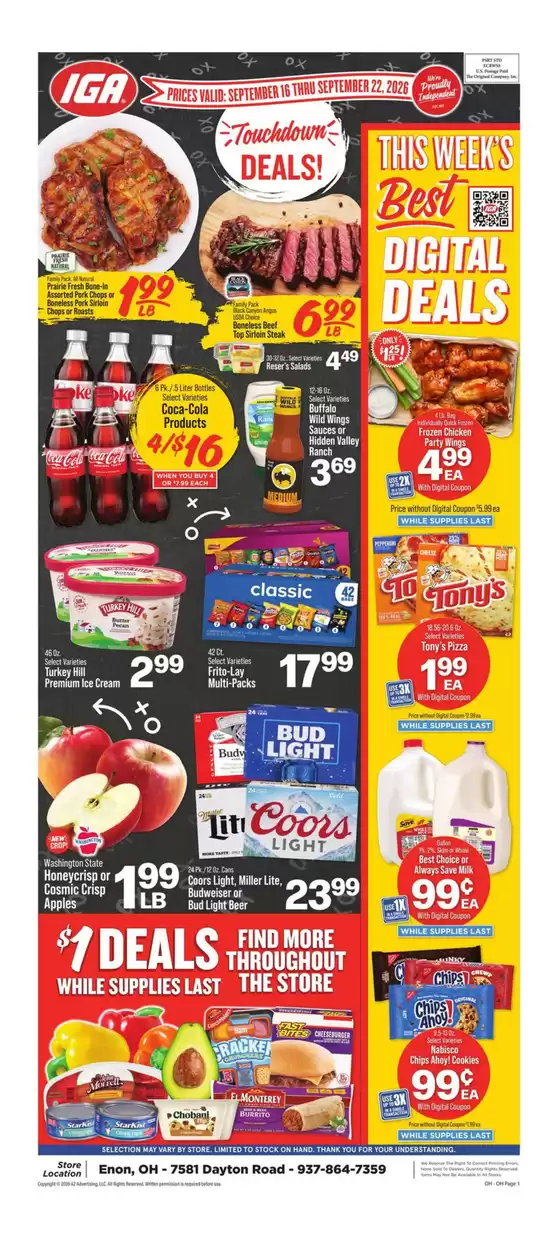 IGA catalogue | Our best offers for you | 2026-09-16T00:00:00.000Z - 2026-09-22T00:00:00.000Z